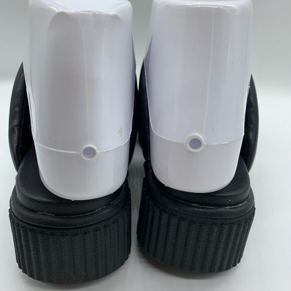 MIA Leni Platform Slide Sandal In Black Womens Size 6 Chunky - Picture 4 of 9